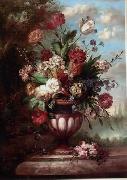 unknow artist Floral, beautiful classical still life of flowers.069 Spain oil painting reproduction